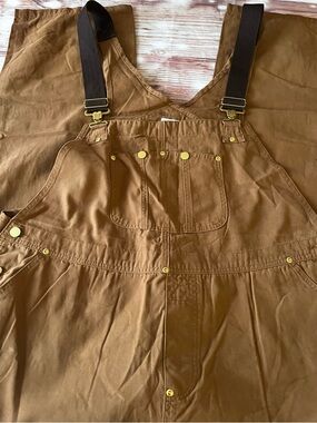 Madepants women’s Duck bib Canvas Overalls 2Xl